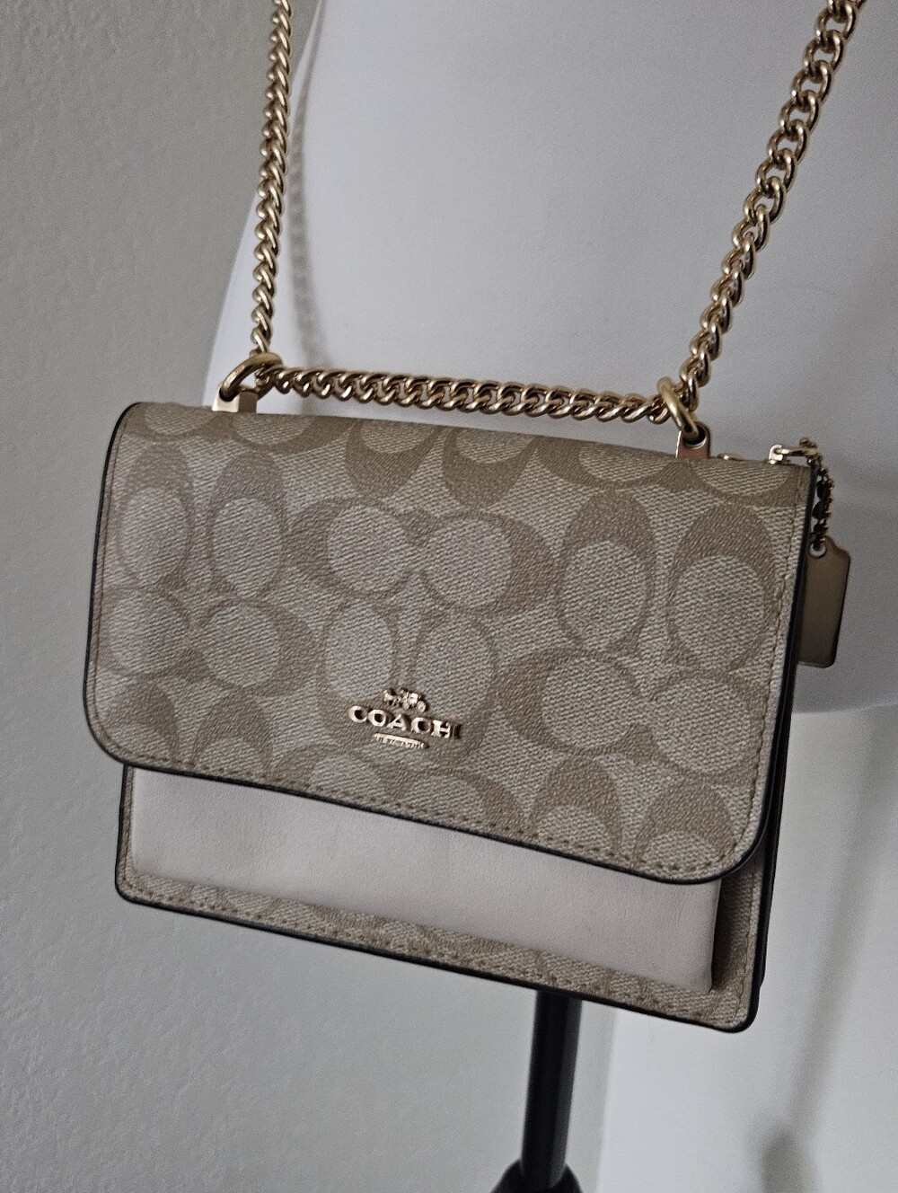 Coach Mini Klare Crossbody/ Shoulder Bag In Signature Canvas